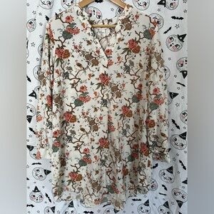 H&M Botanical Print Dress